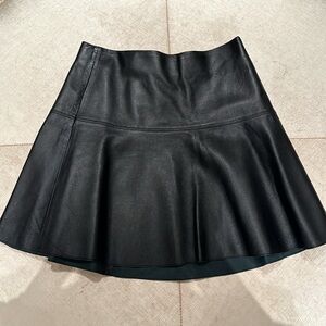 Leather skirt by Vince